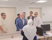 مدير صحة الجيزة يتفقد جاهزية مستشفى بولاق الدكرور النموذجى