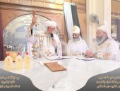 تدشين كنيسة الصليب والعذراء والشهداء بكوم الفرج في البحيرة