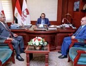 محافظ سوهاج يستقبل وكيل وزارة التربية والتعليم الجديد