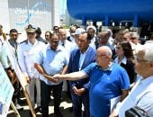 رئيس الوزراء يتفقد مجمع محطات تحلية مياه البحر بالرميلة بـ125 ألف متر مكعب يوميا