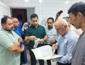 جولة مفاجئة لوكيل صحة الجيزة بمستشفى مبارك.. إحالة المقصرين للشؤون القانونية