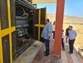 رئيس مياه سوهاج يتفقد المشروعات الجارى تنفيذها بمركزى طما وجهينة بـ163 مليون جنيه