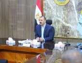 محافظ كفر الشيخ: مناقشة المشروعات المقترحة لتعزيز التكيف مع التغيرات المناخية