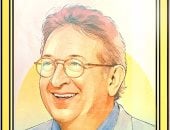 ذكرى رحيل الفنان الكبير نور الشريف فى كاريكاتير اليوم السابع