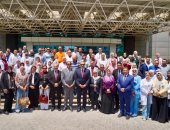 رئيس هيئة الرقابة الصحية يتفقد مستشفى بورسعيد الجامعى