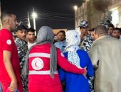 الهلال الأحمر المصري يساند أسر ضحايا حادث الإسماعيلية في استكمال إجراءات الدفن