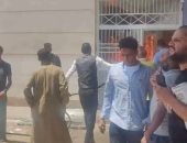 السيطرة على حريق محدود بمبنى هيئة الرعاية الصحية بالأقصر دون إصابات.. صور