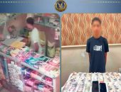 الداخلية تضبط لص سرق أموالا من محل بأسلوب المغافلة بالقاهرة.. فيديو