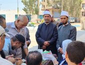 المسجد شريك في بناء الإنسان.. انطلاق 100 يوم صحة من مسجد الرحمة بالقصاصين