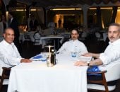 لقاء أخوي بين وزير الخارجية ونظيريه التركي والسعودي فى مدينة العلمين