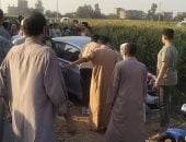 تفاصيل حادث اصطدام قطار منوف كفر الزيات بسيارة ملاكى يستقلها عريس وعروس