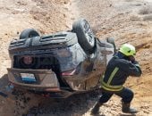 مصرع شخص وإصابة 2 آخرين إثر انقلاب سيارة ملاكي في أجا بالدقهلية