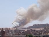 السيطرة على حريق فى خور جبلي بحى الصداقة الجديدة بأسوان