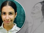 رقية جمال فنانة عبقرية من محافظة الشرقية تعشق التفوق الدراسى والرسم