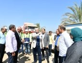 محافظ الفيوم يوجه بتكثيف أعمال النظافة بالطريق الدائري