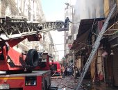 السيطرة على حريق داخل إدارة غرب التعليمية بالإسكندرية.. صور وفيديو