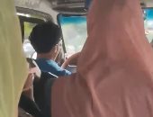القبض على طفل أثناء قيادته ميكروباص على طريق طنطا كفر الشيخ الدولي