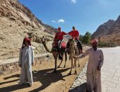 سانت كاترين تستقبل 410 زائرين من جنسيات مختلفة وسط انتعاش السياحة