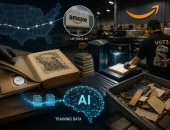 جهاز تعقب AirTag يقود إلى منشأة سرية لأمازون تُتلف الكتب لتدريب نماذج AI