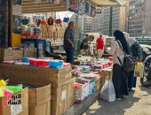 هنا الفجالة.. سوق مستلزمات المدارس يفتح أبوابه لاستقبال العام الدراسى الجديد 