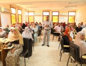 وكيل تعليم الوادى الجديد يتابع فعاليات تدريب معلمى الرياضيات على المناهج المطورة