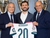 ريال مدريد يقدم برناردو سيلفا رسميًا.. والبرتغالي: حان وقت حصد الألقاب