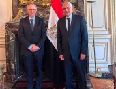 سفير مصر لدى باريس يلتقى المدير الجديد لمكتب اليونسكو الإقليمى بالقاهرة