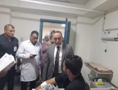 وكيل صحة شمال سيناء يجرى جولة تفقدية شاملة بمستشفى العريش العام