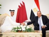 وزير الخارجية يبحث مع رئيس وزراء قطر تطورات "علم الروم" والعلاقات الثنائية