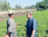 جولات لوكيل زراعة كفر الشيخ لمتابعة زراعات القطن والأرز وعقد لقاء مع المزارعين