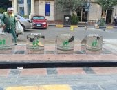 تحت الأرض وتظهر وقت التفريغ.. صناديق ذكية لمواجهة الفرز العشوائى بالدقى