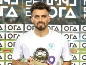 احتفال خاص من جماهير المصري بصلاح محسن بعد هدف الفوز أمام سموحة.. فيديو