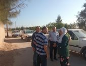 حملة مكبرة بالتل الكبير لإزالة التعديات بمقابر «أبو سلاية» فى الإسماعيلية