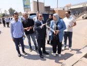 محافظ المنوفية يتابع التجهيزات النهائية لموقف قويسنا النموذجي