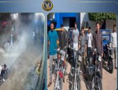 الداخلية تضبط المتهمين بالاستعراض بدراجات نارية بموكب زفاف بالشرقية.. فيديو