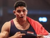 عبد الرحمن هيثم يتوج بفضية المصارعة الحرة في تارانتو 2026