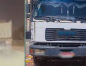 وزارة الداخلية تضبط قائد سيارة نقل يسير برعونة في الجيزة.. فيديو