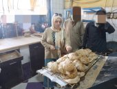 ضبط مخبزين بالإسماعيلية لتصرفهما في 5 أطنان دقيق بلدي مدعم و23 مخالفة تموينية