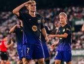 برشلونة يستهل الدوري الإسباني بحفلة خماسية ضد إلتشى بدون حمزة.. فيديو