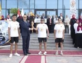 جامعة دمنهور تستقبل شعلة «أسبوع شباب الجامعات والمعاهد العليا»