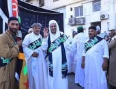 انطلاق موكب الطرق الصوفية احتفالا بالمولد النبوى الشريف بمشاركة الآلاف