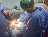 استئصال ورم سرطاني فى الأذن لمسن عمره 70 عاما لأول مرة بمستشفى كفر شكر