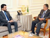 نبيل فهمى يستقبل وزير الاتصالات العراقى.. ويؤكد أهمية التعاون العربى بمجال التكنولوجيا