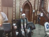 رضا الجنيدي نجم «دولة التلاوة» يُحيي احتفال المولد النبوي في دمياط.. فيديو