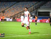 حسام أشرف يضيف الهدف الثانى للزمالك أمام البنك الاهلى برأسية على طريقة الكبار