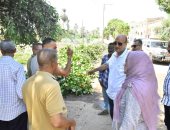 محافظ أسيوط يحيل رئيسي «الحواتكة» و«نجع سبع» للتحقيق بسبب تراكم المخلفات