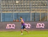 ناصر ماهر يخوض تدريبات منفردة بعد فوز بيراميدز على أبو قير