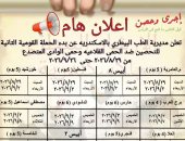 بيطرى الإسكندرية تطلق حملة للتحصين ضد الحمى القلاعية وحمى الوادى المتصدع