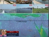 الأرصاد تحذر: أمواج تصل لـ4.5 متر بالبحر المتوسط وانخفاض الحرارة غدًا