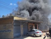 إخماد حريق فى مخبز بسبب ماس كهربى بالمحلة